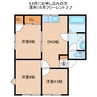 フレグレンス・Y 3DKの間取り