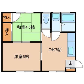 間取図 レ・セーナⅡ