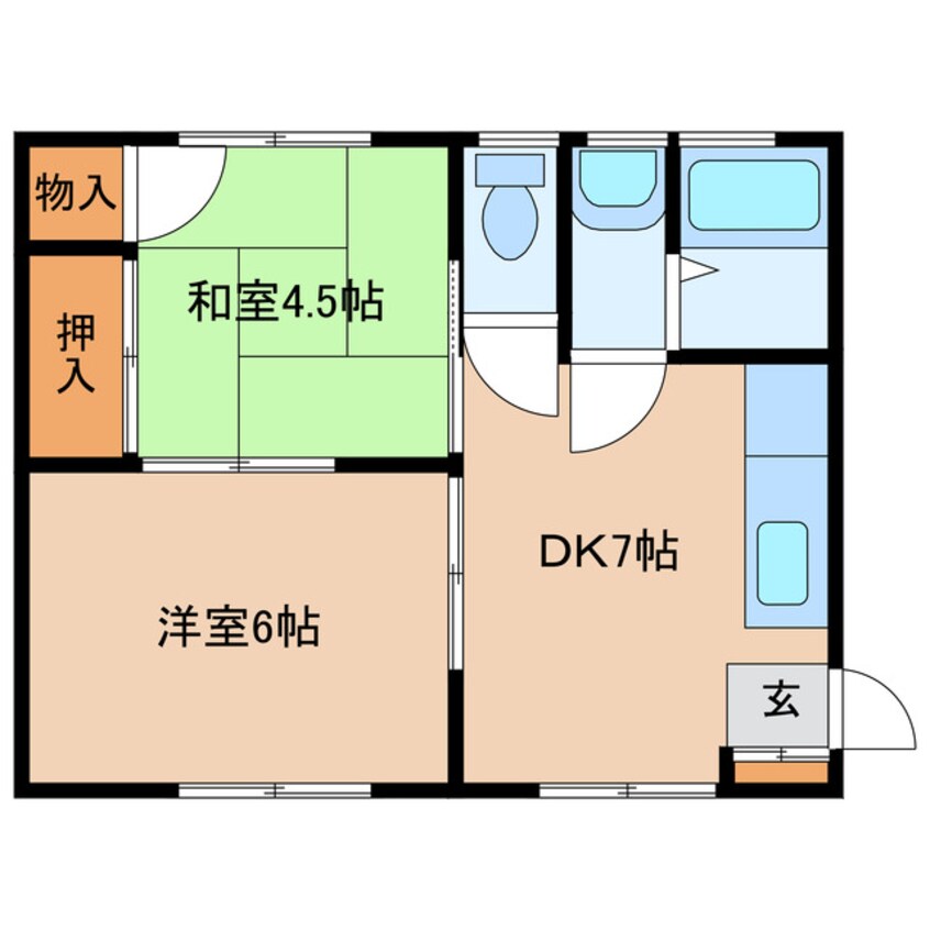 間取図 レ・セーナⅡ