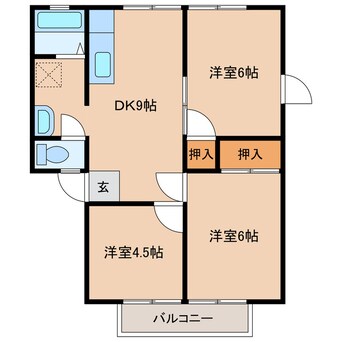 間取図 アーバン岡崎