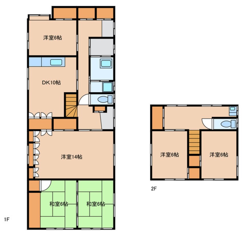 間取図 助田様貸家