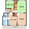 アースマンション花岡 3DKの間取り