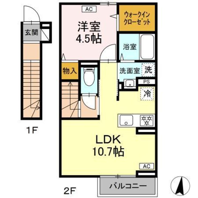 間取図 D-room若宮