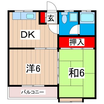 間取図 小川ハイツ