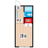 みどりハイツ 1Kの間取り