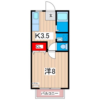 間取図 コーポパレット