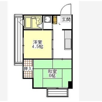 間取図 通商第３ビル