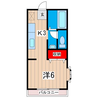 間取図 ジュネスⅠ