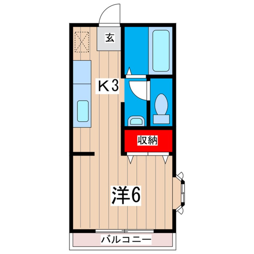 間取図 ジュネスⅠ