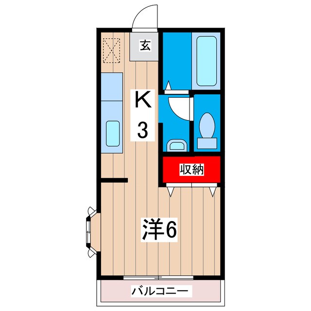 間取り図 ジュネスⅠ