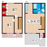 シェルハイツ 2LDKの間取り