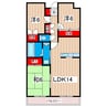 常豊共同ビル 3LDKの間取り