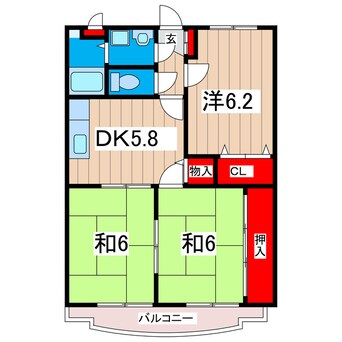 間取図 アークヒル