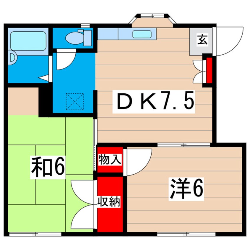 間取図 ファミールメゾン