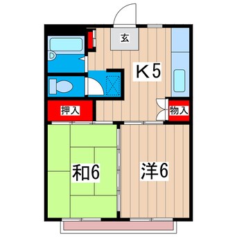 間取図 薄井マンション