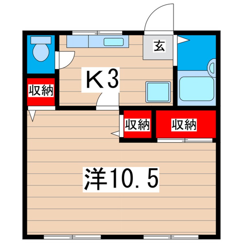 間取図 サニーヒルマンション