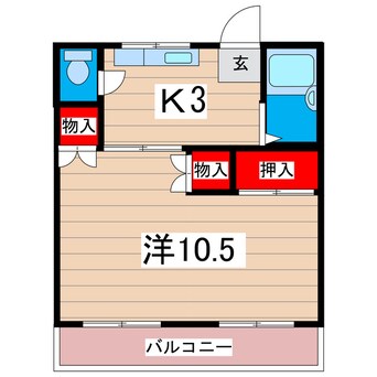 間取図 サニーヒルマンション