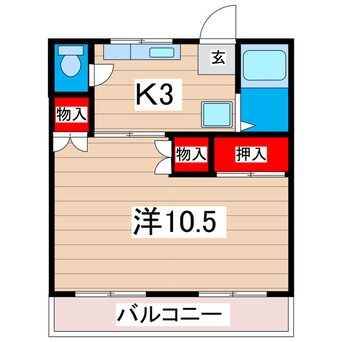 間取図 サニーヒルマンション