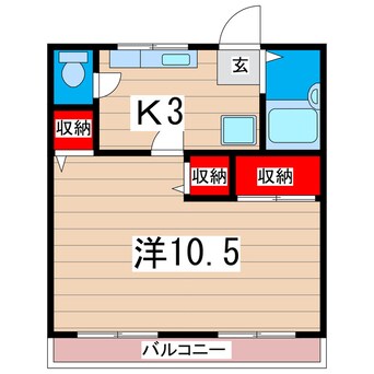 間取図 サニーヒルマンション