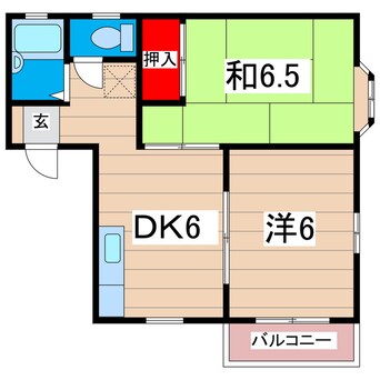 間取図 ハイツ興和