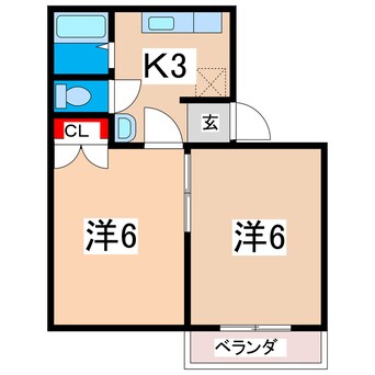 間取図 プルミエール多賀