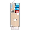 ポートピアⅠ 1Kの間取り