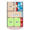 大みかガーデンハウス 3LDKの間取り