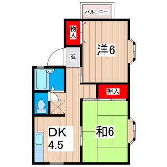 間取図 ハイツ佳和