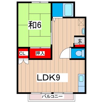 間取図 メゾン・ドリームＢ
