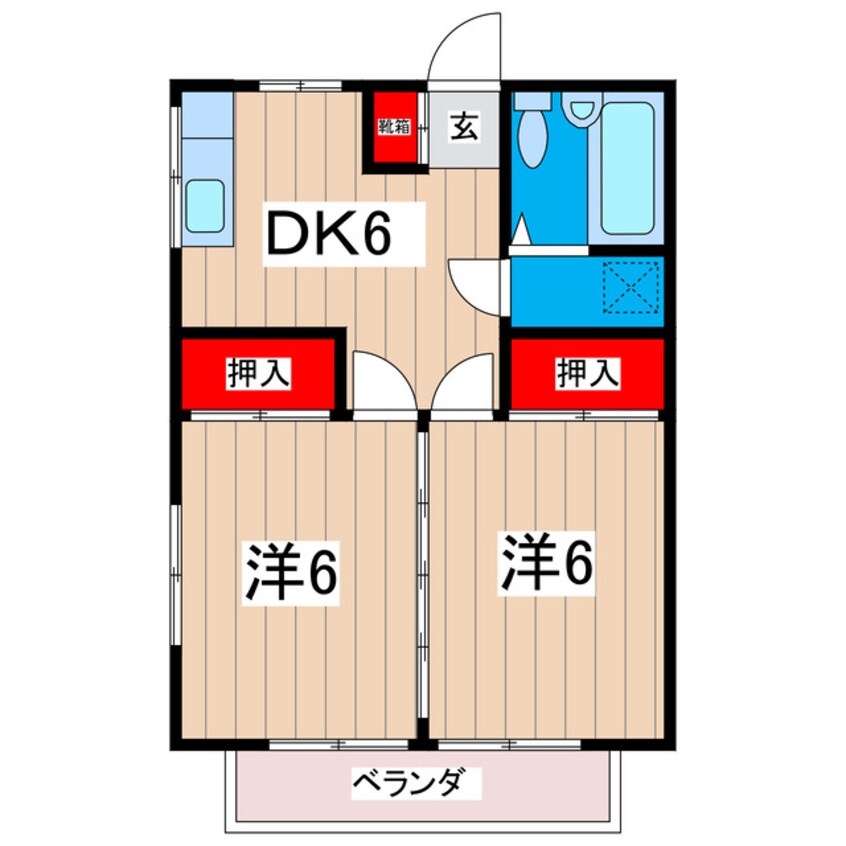 間取図 富山マンション