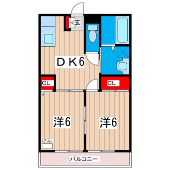 間取図 オリエンタルコート