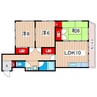 東台マンション 3LDKの間取り