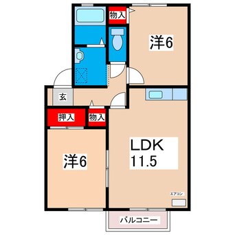 間取図 ベルクレール