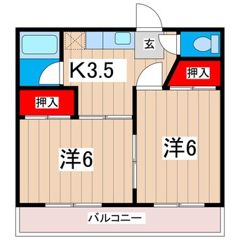 間取図 坂本アパート