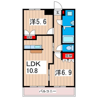 間取図 オパール・サン・セリテ