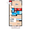 セゾン赤羽 1LDKの間取り