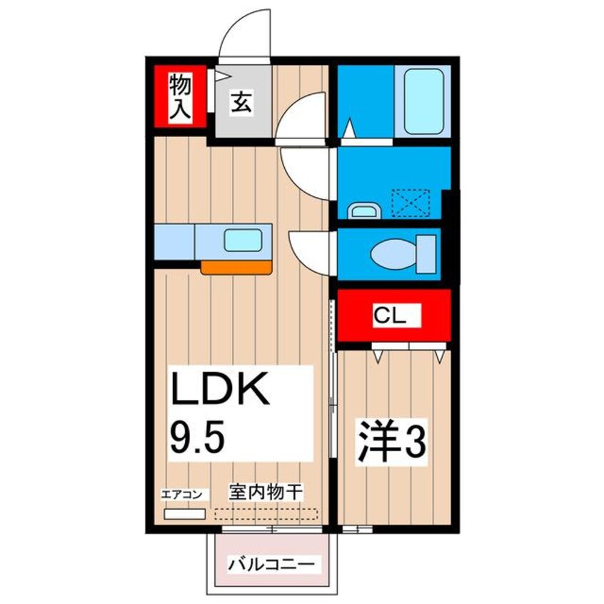 間取図 サリーレⅢ