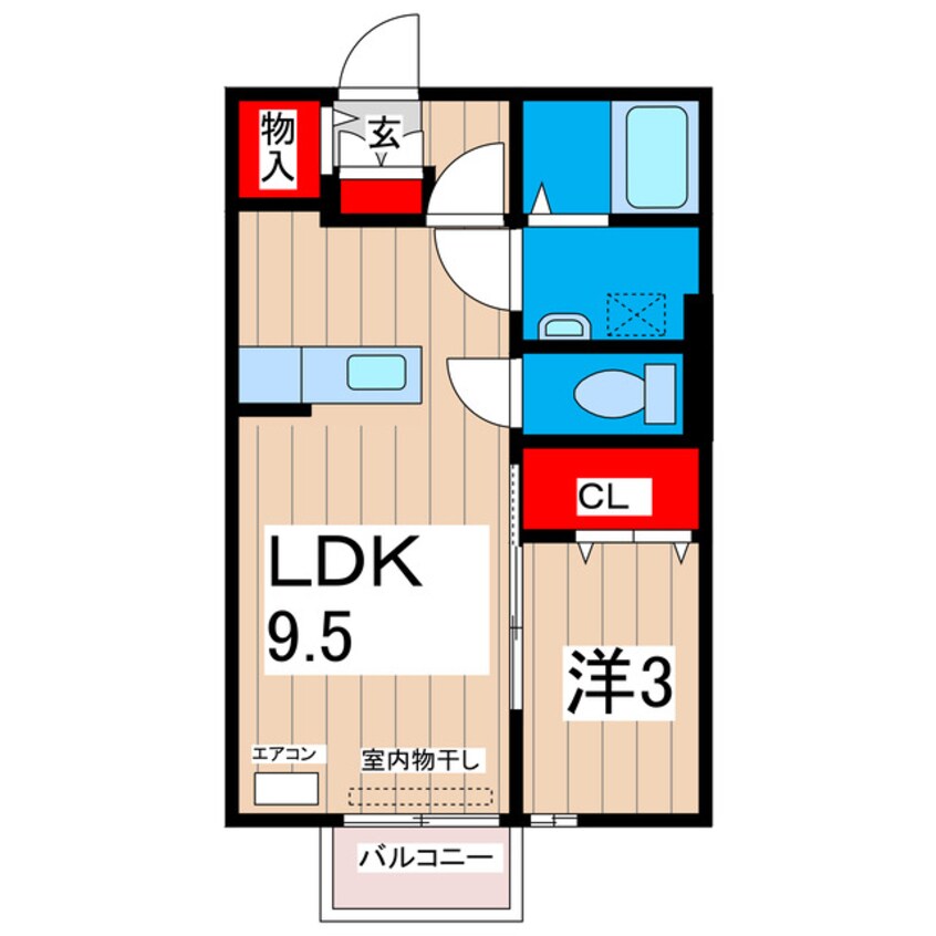 間取図 サリーレⅢ