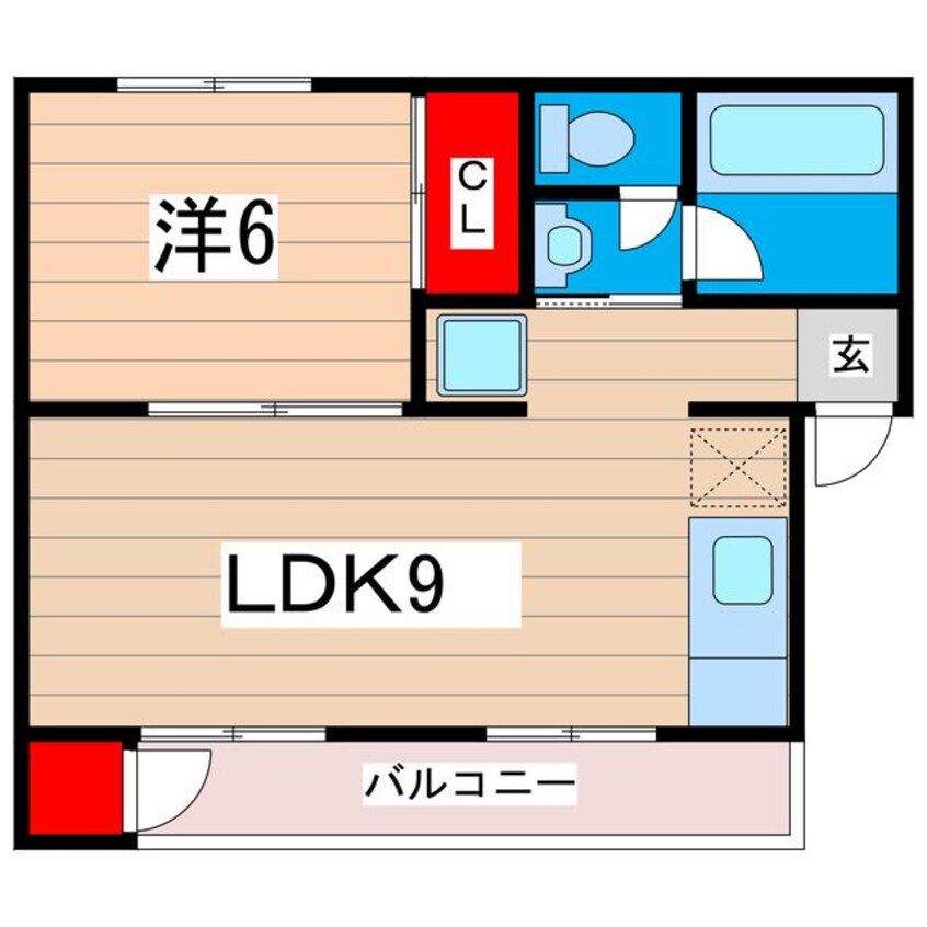 間取図 レジデンス東多賀