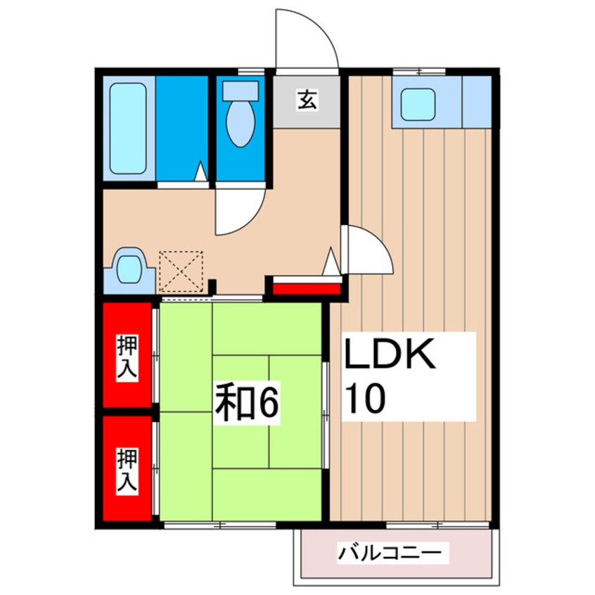 間取図 プラヴァコート