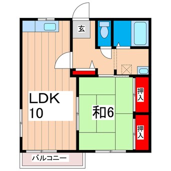 間取図 プラヴァコート