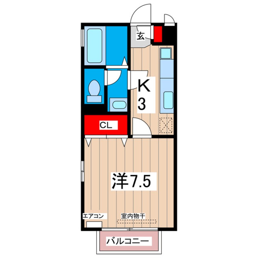 間取図 ハイマート日立Ｓ