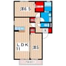 ソフィアガーデン 2LDKの間取り