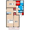 ソフィアガーデン 2LDKの間取り