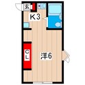 ハイツキナセの間取図