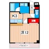 コーポＹＡＷＡＲＡ 1Kの間取り