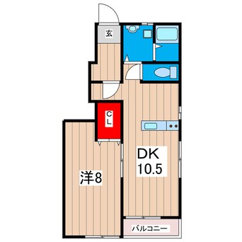 間取図 シーライフ鶴野