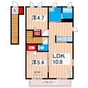 メゾン・メロディーの間取図