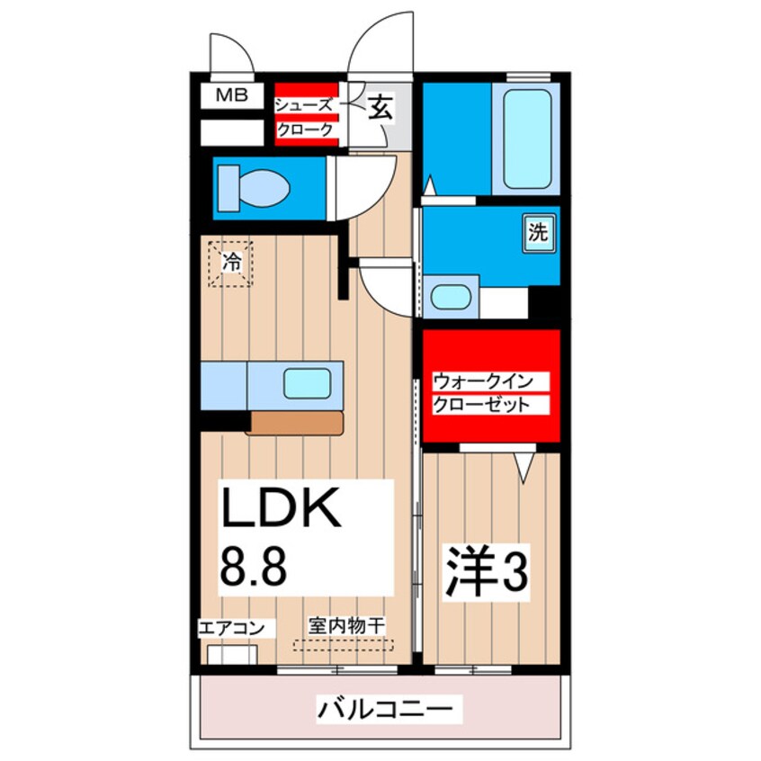 間取図 フォアール