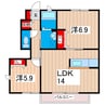 Ｒｉｔｚ 2LDKの間取り